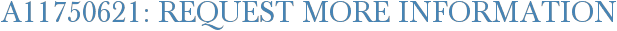 A11750621: Request More Information
