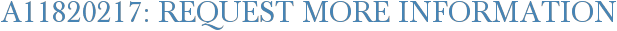 A11820217: Request More Information