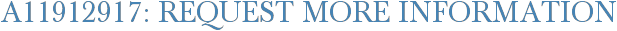 A11912917: Request More Information