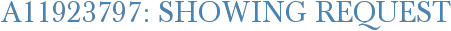 A11923797: Showing Request