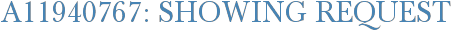 A11940767: Showing Request