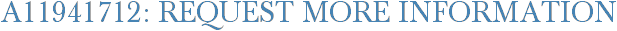 A11941712: Request More Information