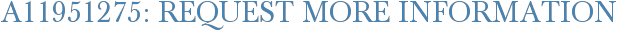 A11951275: Request More Information