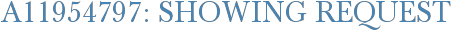 A11954797: Showing Request