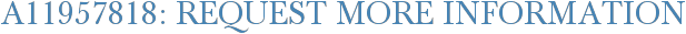 A11957818: Request More Information