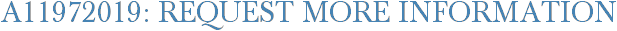 A11972019: Request More Information