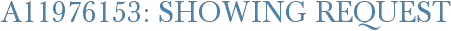 A11976153: Showing Request