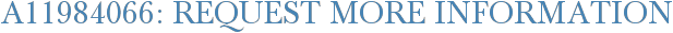 A11984066: Request More Information