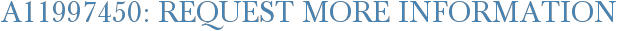 A11997450: Request More Information