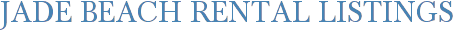 Jade Beach Rental Listings