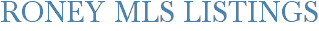 Roney MLS Listings