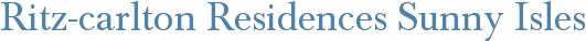 Sunny Isles Condo