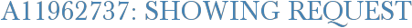 A11962737: Showing Request