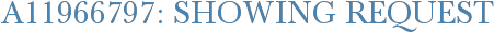 A11966797: Showing Request