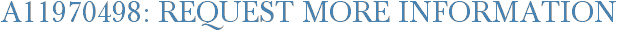 A11970498: Request More Information