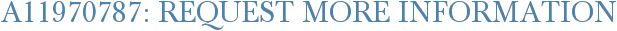 A11970787: Request More Information