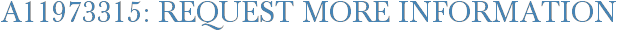 A11973315: Request More Information