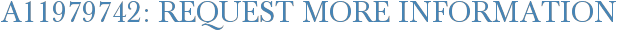 A11979742: Request More Information