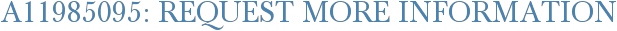 A11985095: Request More Information