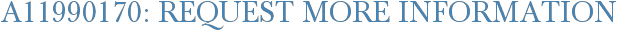 A11990170: Request More Information