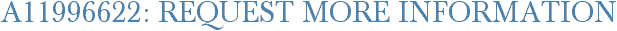 A11996622: Request More Information