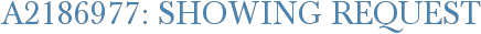 A2186977: Showing Request