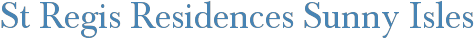 Sunny Isles Condo